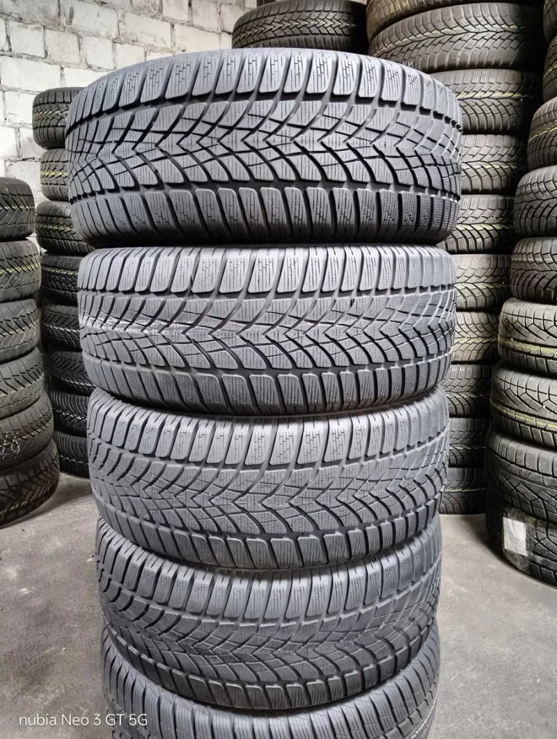 Шини бу 225/50 R17 Dunlop SP Winter Sport 4D Комплект Зима — фото 5