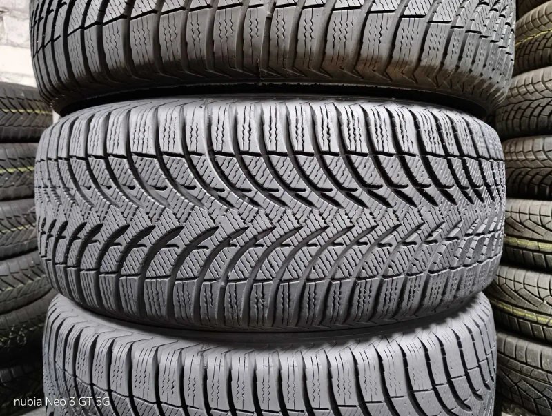 Шини бу 225/55 R17 Michelin Alpin A4 Комплект Зима — фото 2