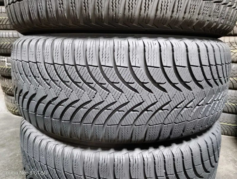 Шини бу 225/55 R17 Michelin Alpin A4 Комплект Зима — фото 3