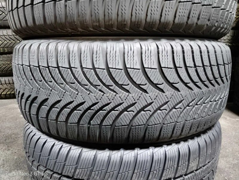 Шини бу 225/55 R17 Michelin Alpin A4 Комплект Зима — фото 4