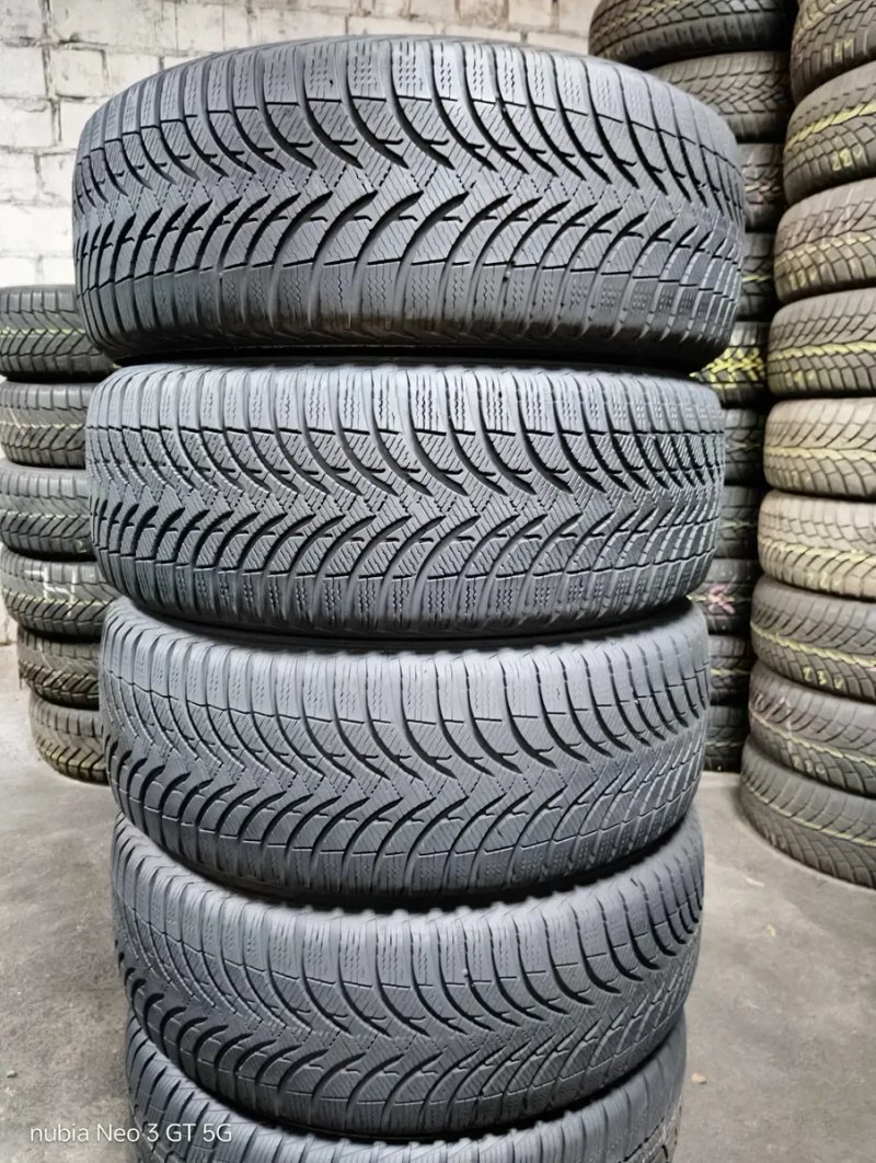 Шини бу 225/55 R17 Michelin Alpin A4 Комплект Зима — фото 5