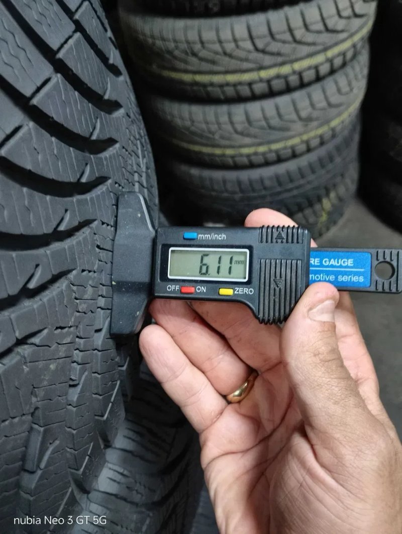 Шини бу 225/55 R17 Michelin Alpin A4 Комплект Зима — фото 6