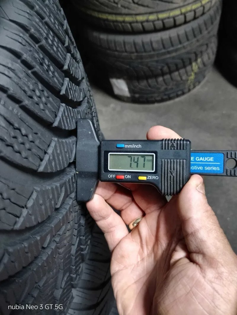 Шини бу 225/55 R17 Michelin Alpin A4 Комплект Зима — фото 7