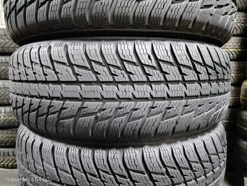 Шини бу 225/65 R17 Nokian WR SUV 3 Комплект Зима — фото 2