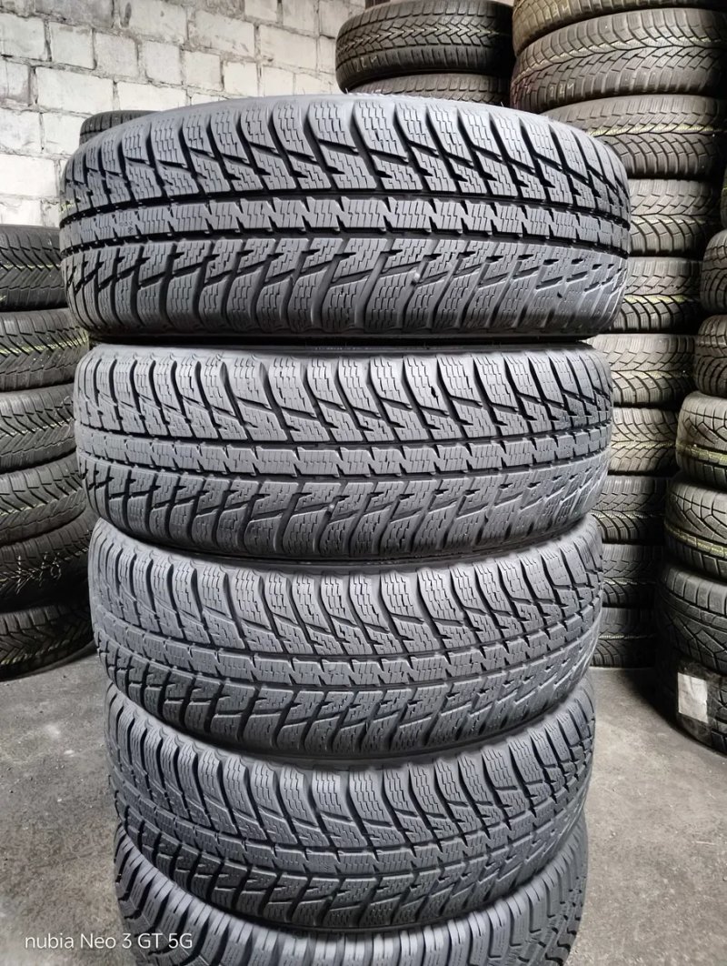 Шини бу 225/65 R17 Nokian WR SUV 3 Комплект Зима — фото 5