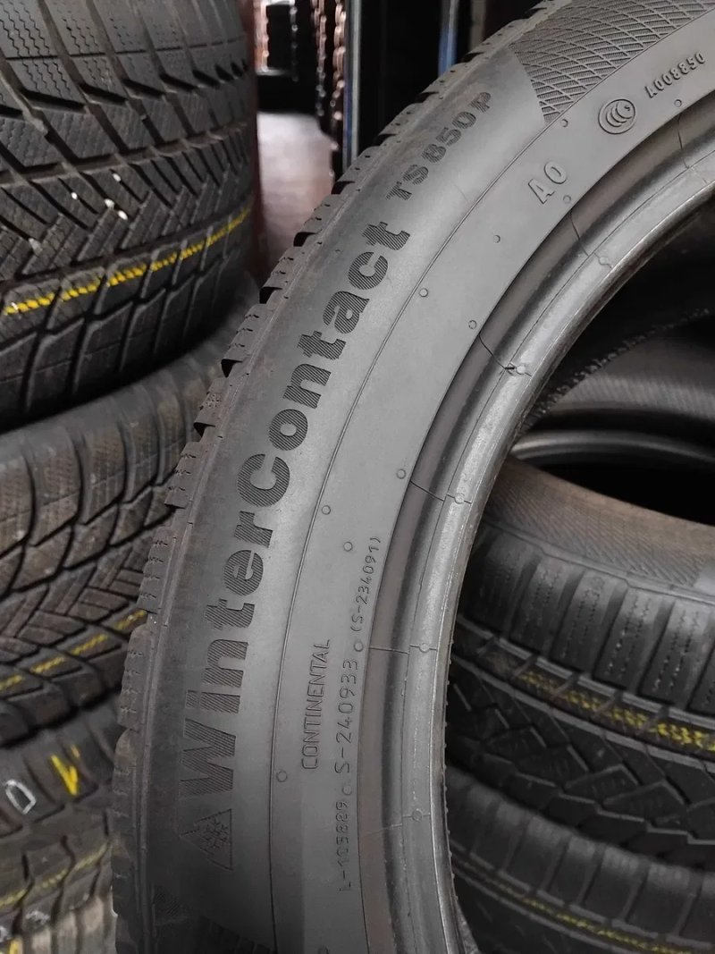 Шини бу 235/50 R19 Continental Winter Contact TS850P Комплект Зима — фото 6