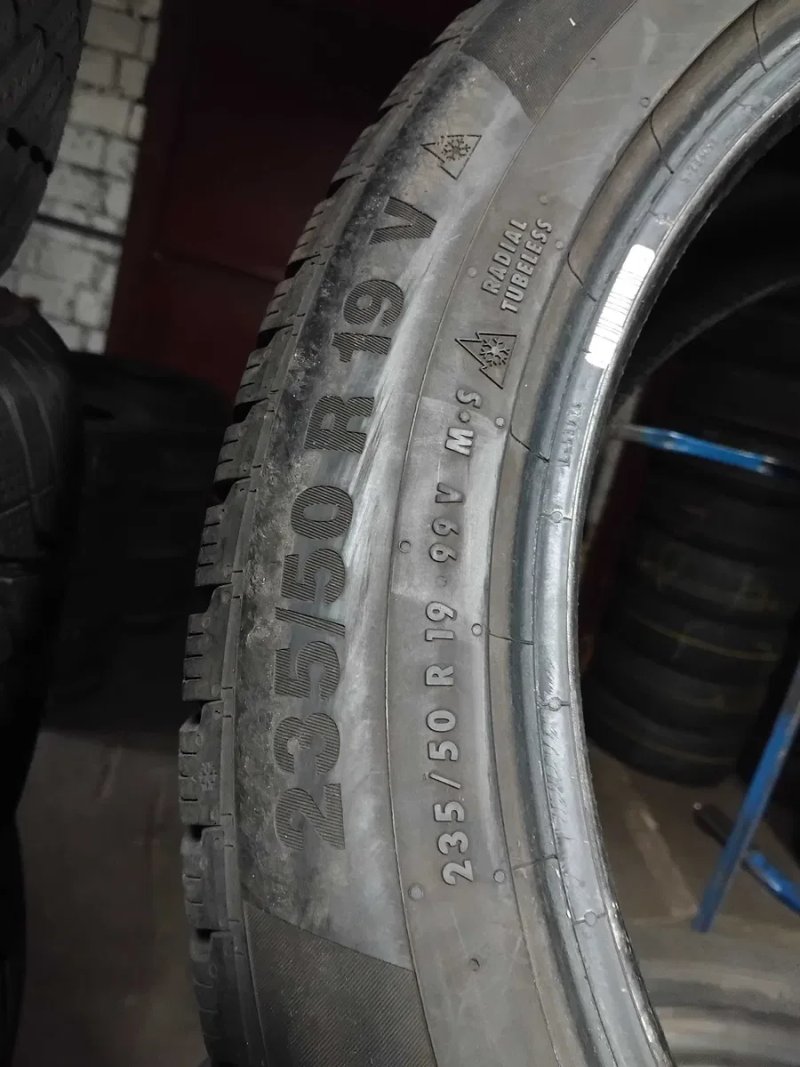 Шини бу 235/50 R19 Continental Winter Contact TS850P Комплект Зима — фото 7