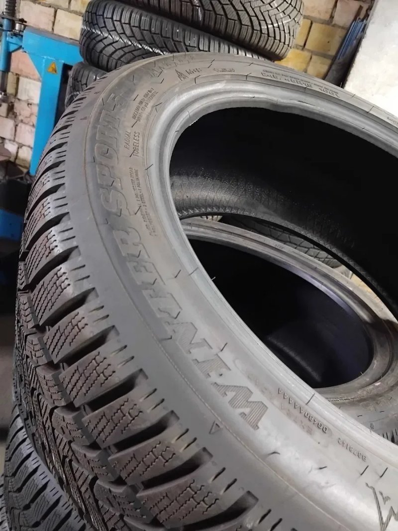 Шини бу 245/45 R18 Dunlop Winter Sport 5 Комплект Зима — фото 8