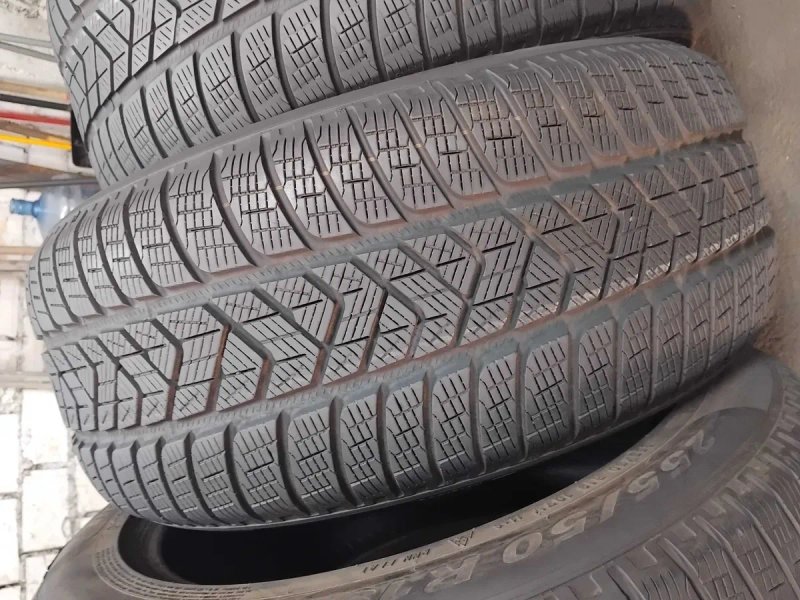 Шини бу 255/50 R19 Pirelli Scorpion Winter Ran Flat Комплект Зима — фото 3
