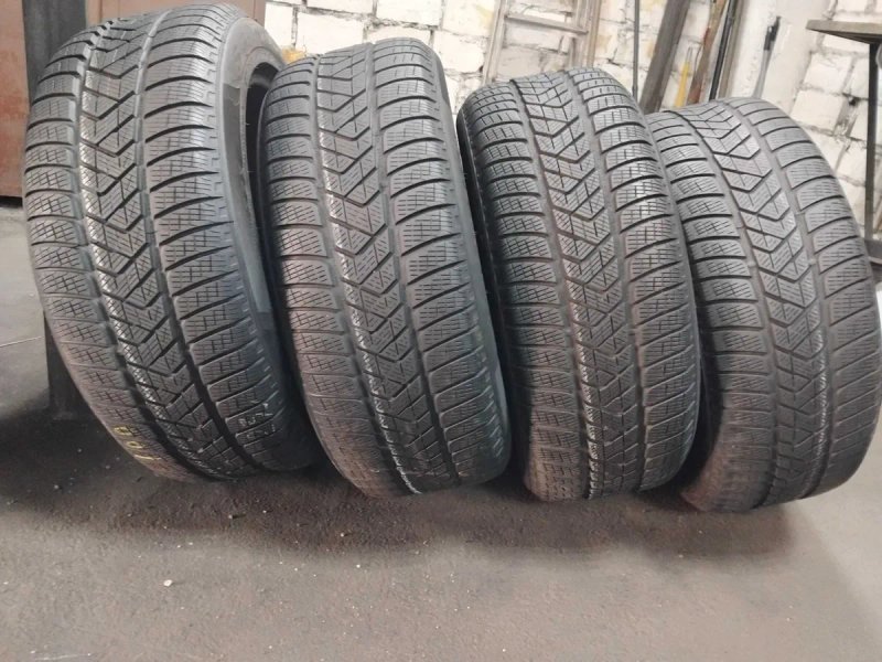 Шини бу 255/50 R19 Pirelli Scorpion Winter Ran Flat Комплект Зима — фото 6