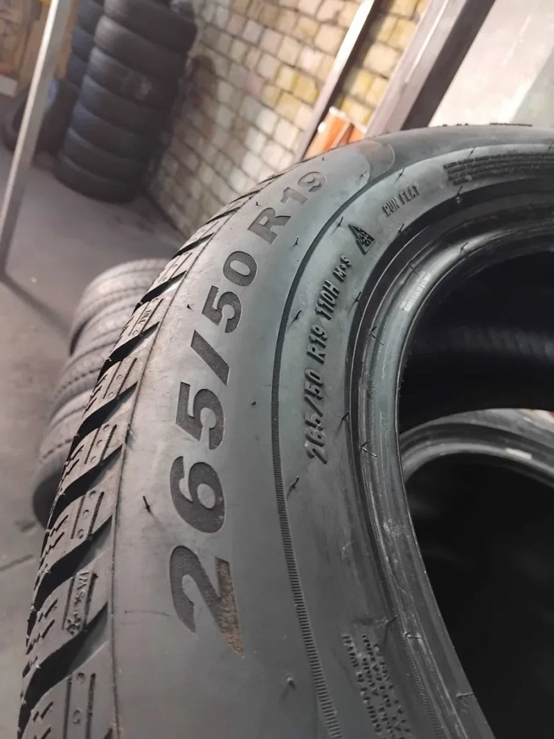 Шини бу 265/50 R19 Pirelli Scorpion Winter Ran Flat Комплект Зима 2024року — фото 8