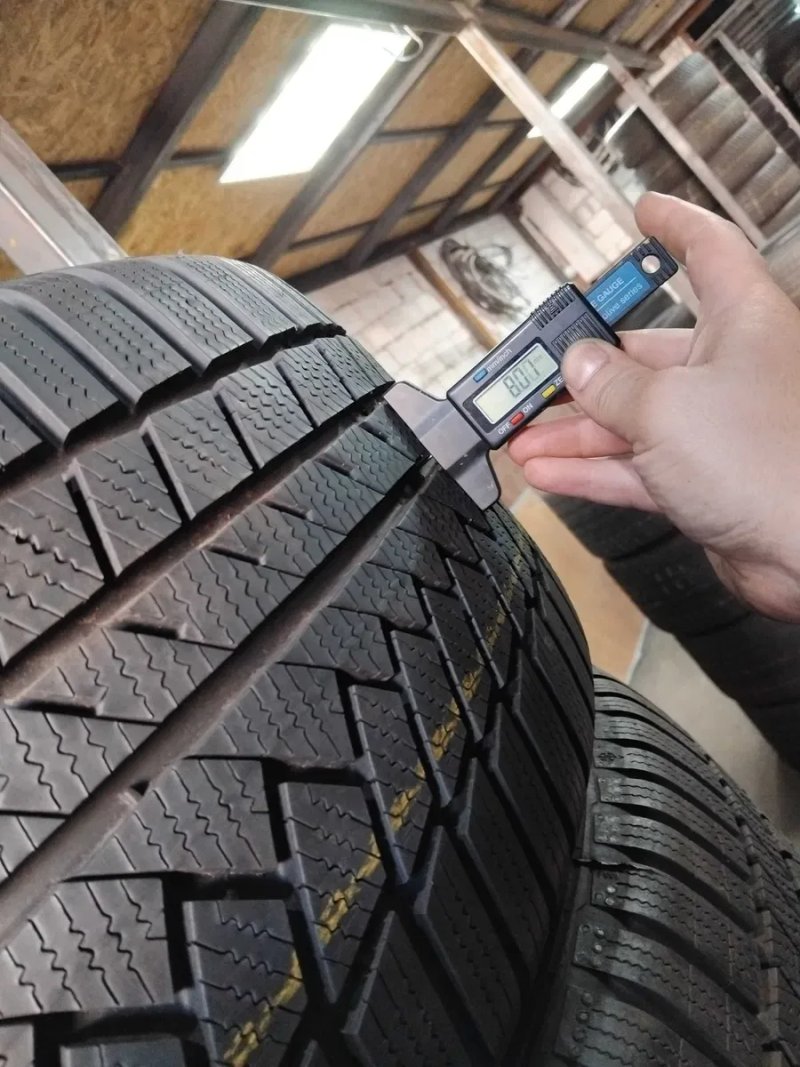 Шини бу 265/50 R20 Continental Winter Contact TS850P Комплект Пара  Зима — фото 6