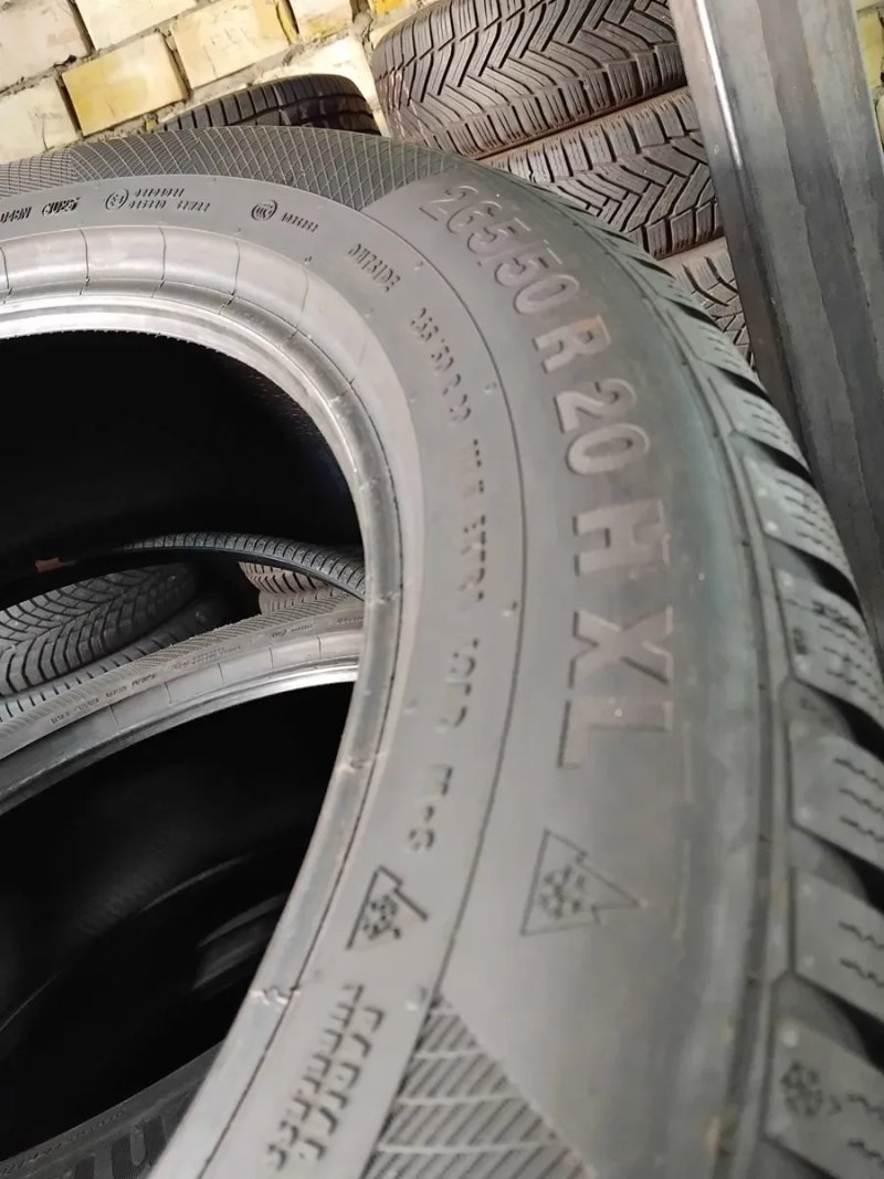 Шини бу 265/50 R20 Continental Winter Contact TS850P Комплект Пара  Зима — фото 8
