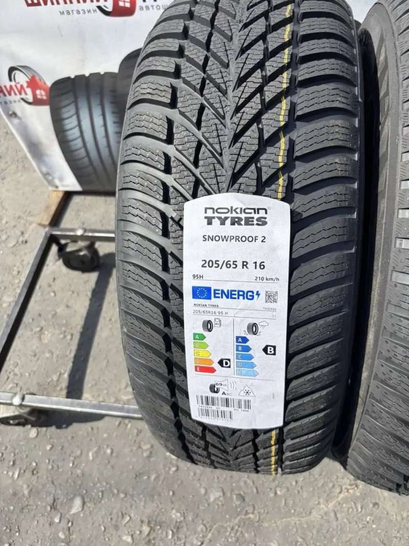 Шини нові 205/65 R16 Nokian зима 2023 рік — фото 4