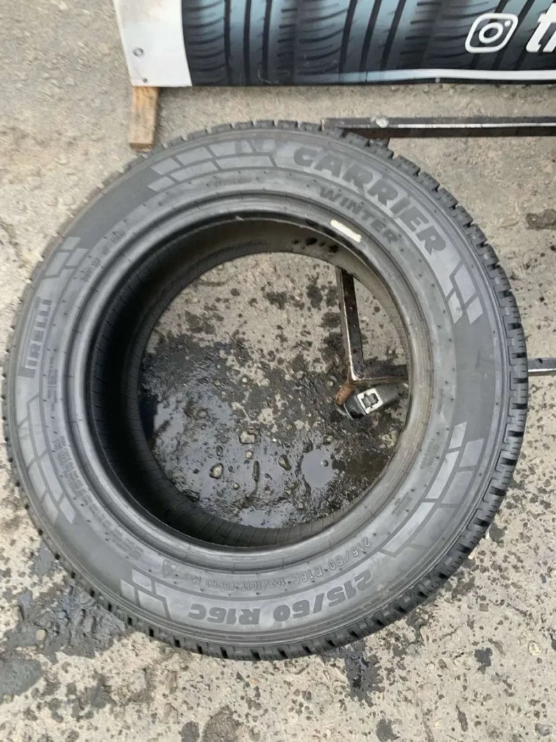 Шини нові 215/60 R16C Pirelli зима, нові 215 60 16C — фото 4