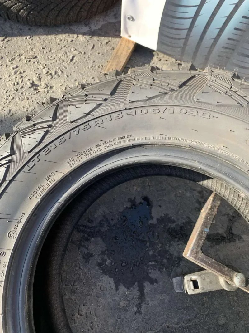 Шини нові 215/75 R15 пара Kumho 2021р всесезон — фото 6