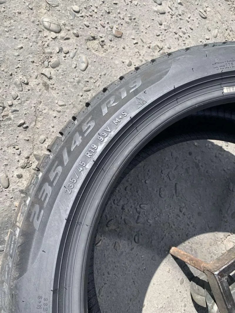 Шини нові 235/45 R19 пара Pirelli зима 2021р — фото 4