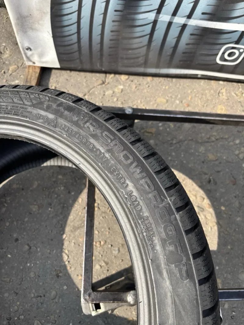 Шини нові 245/40 R18 Nokian нові зима 2023р — фото 6
