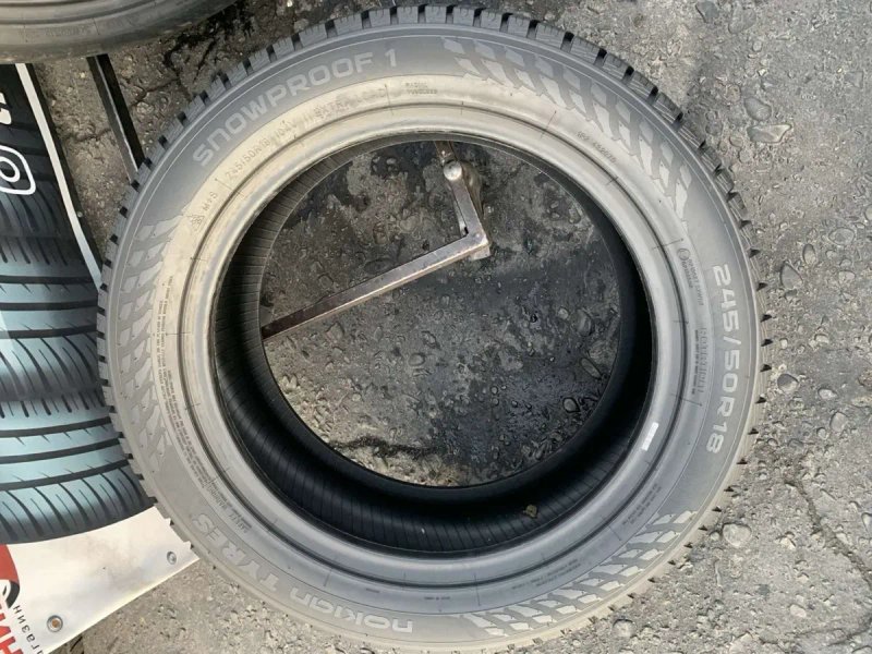 Шини нові 245/50 R18 Nokian зима 2023 рік — фото 4