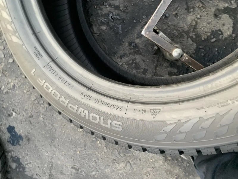 Шини нові 245/50 R18 Nokian зима 2023 рік — фото 6