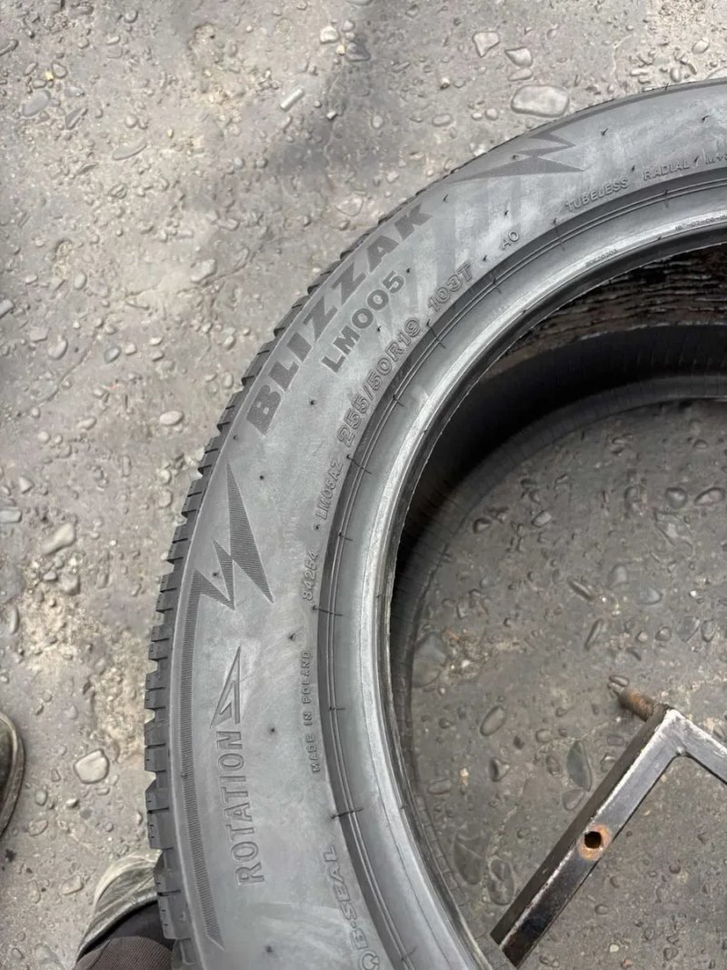 Шини нові 255/50 R19 Bridgestone зима нові — фото 4