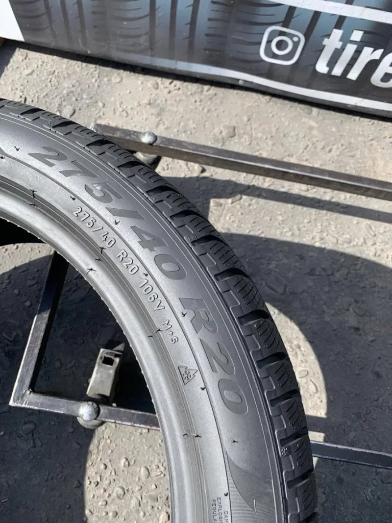 Шини нові 275/40 R20 пара Pirelli 2025p зима — фото 6