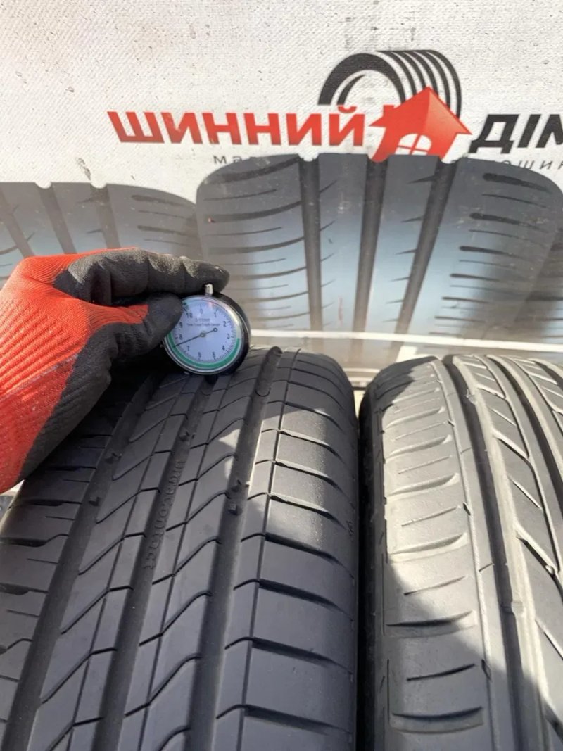 Шини одиночки  175/65 R14 Continental i Bridgestone  2023p літо 7.6/7мм — фото 4