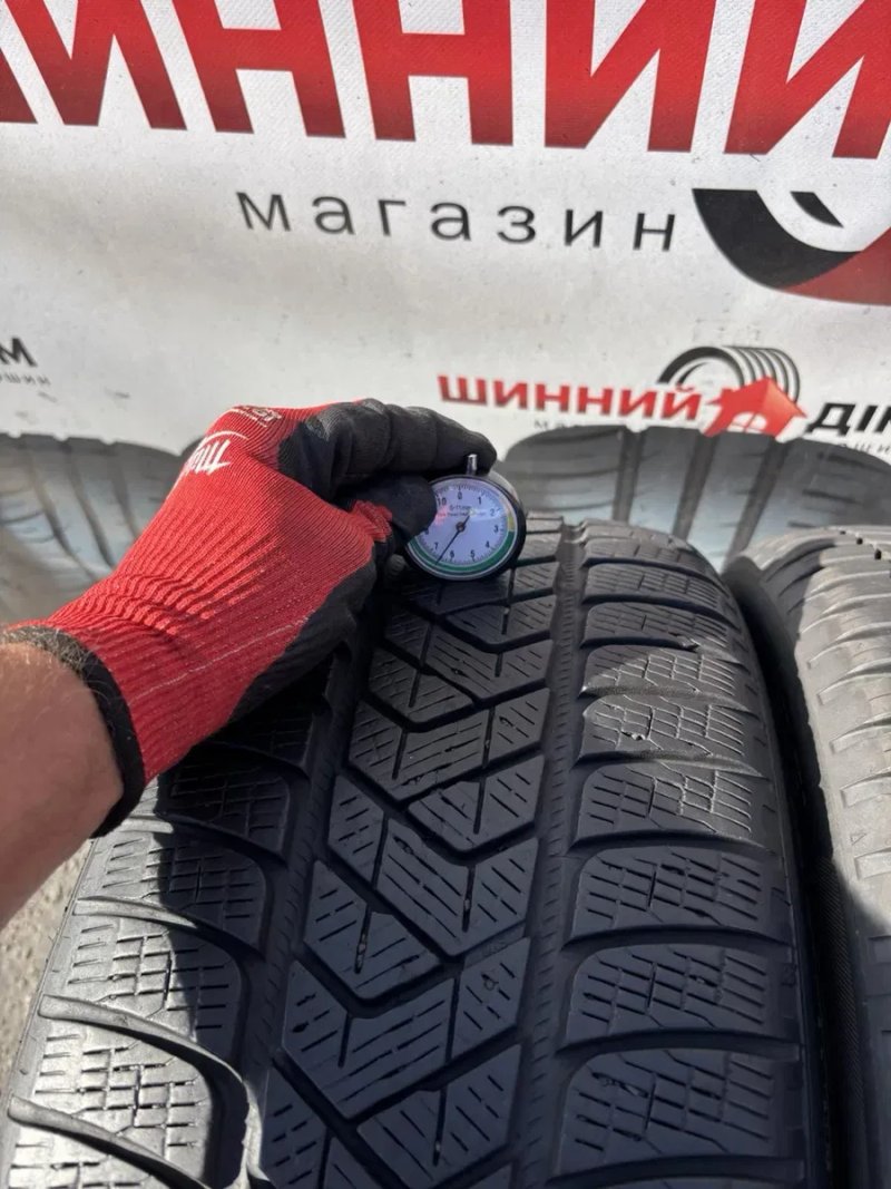 Шини одиночки 235/50 R19  Pirelli+Bridgestone зима 2024/26  рік 6,5/7,5 мм — фото 3