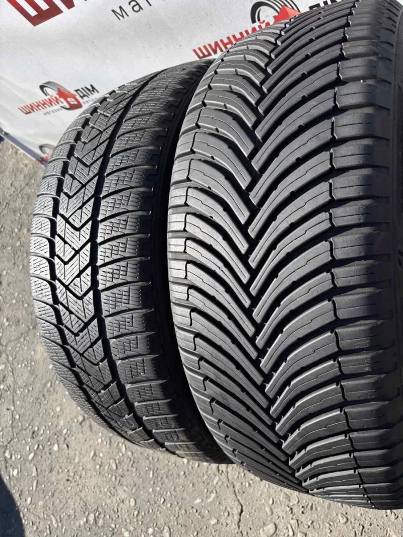 Шини одиночки 235/50 R19  Pirelli+Bridgestone зима 2024/26  рік 6,5/7,5 мм — фото 7