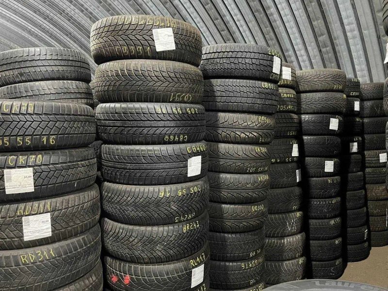 шини зима 205/60 r16 парами і комплектами нові і вживані — фото 4