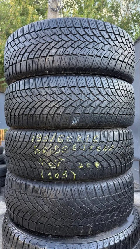 Шини зимові 195/60/16 Bridgestone  в ідеальному стані