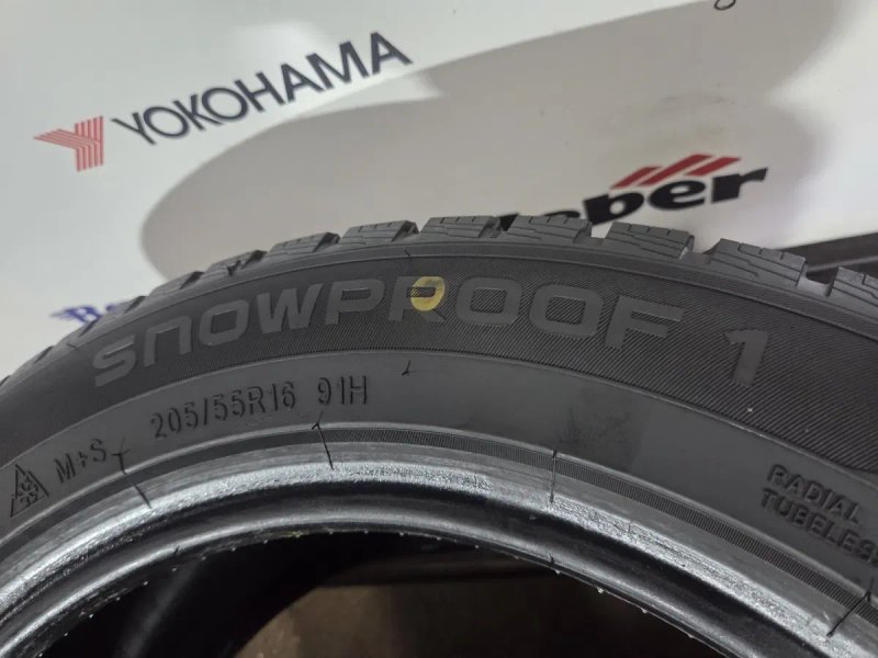 Шини зимові 205 55 16 Nokian одиночні. — фото 4