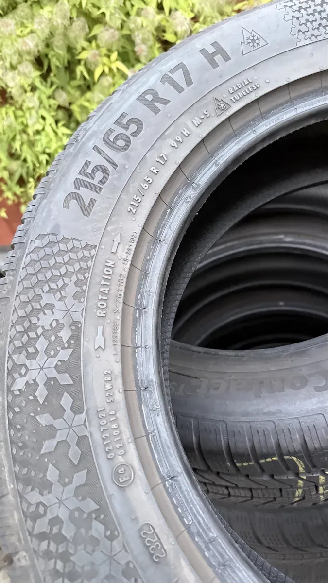 Шини зимові 215/65 r17 Continental 22 рік ціна за комплект — фото 7