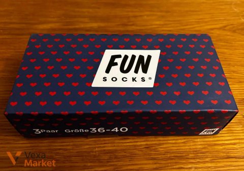 Шкарпетки Fun Socks в подарунковій коробці, розмір 36-40