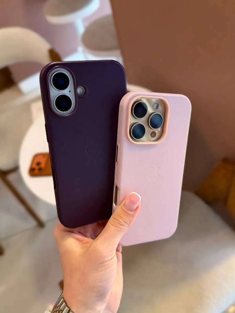 Шкіряний чохол для айфон 16 / 17 про макс чехол для iPhone Pro Max кожа Leather Case MagSafe — фото 4