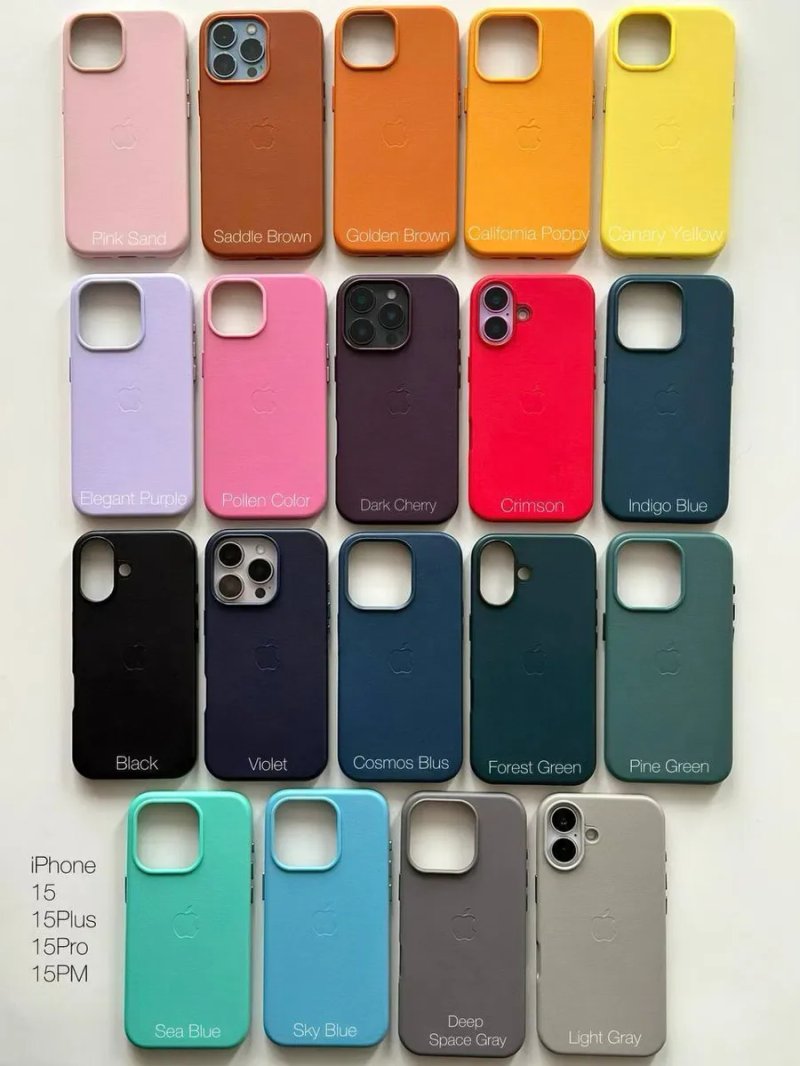 Шкіряний чохол для айфон 16 / 17 про макс чехол для iPhone Pro Max кожа Leather Case MagSafe — фото 6