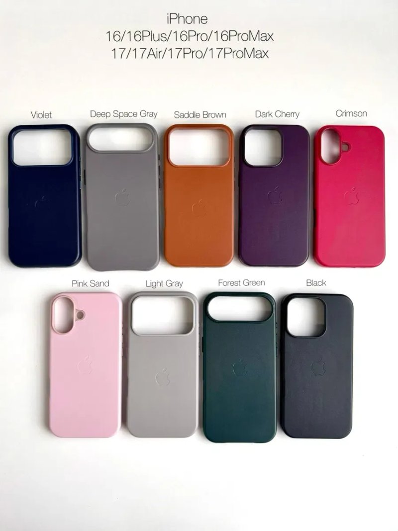 Шкіряний чохол для айфон 16 / 17 про макс чехол для iPhone Pro Max кожа Leather Case MagSafe — фото 7