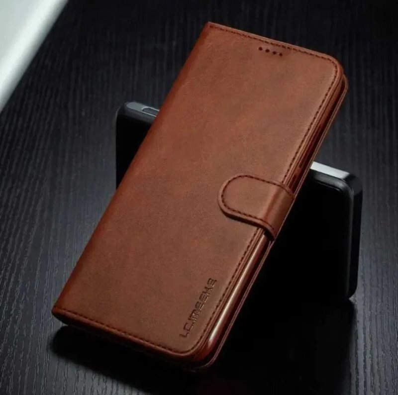 Шкіряний чохол книжка Imeeke для моделей Samsung самсунг Galaxy — фото 2