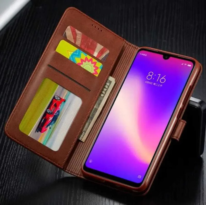 Шкіряний чохол книжка Imeeke для моделей Samsung самсунг Galaxy — фото 6