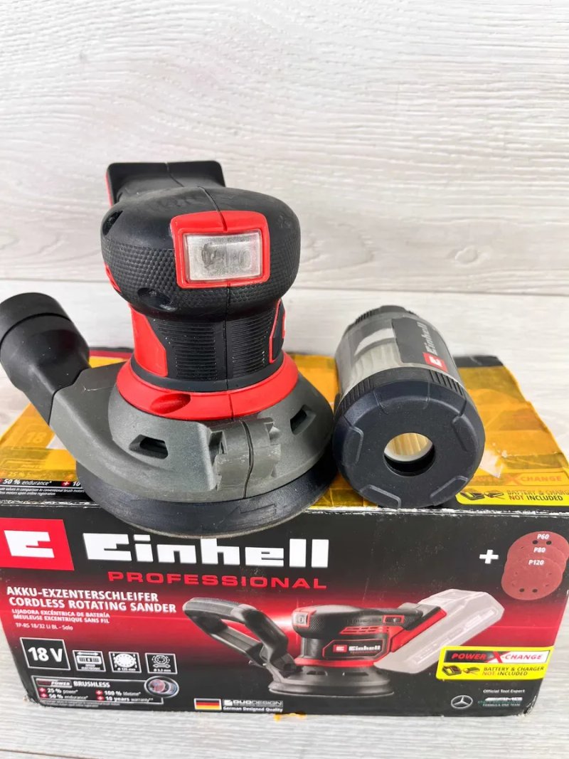 Шліфмашина Einhell X-Change TP-RS 18/32 Li BL - Solo без аку і зарядки — фото 3