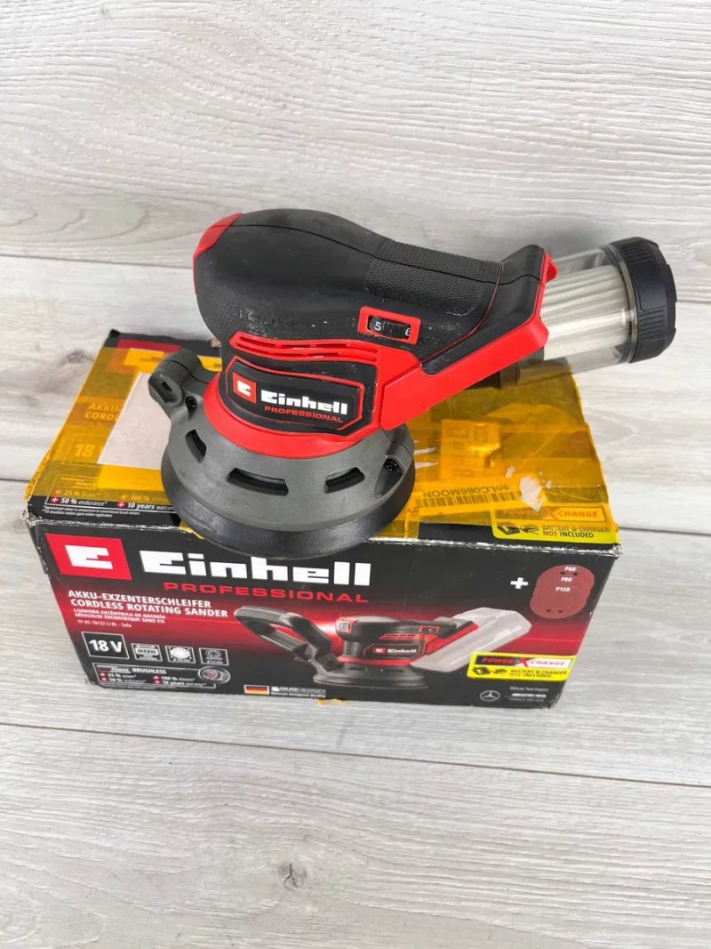 Шліфмашина Einhell X-Change TP-RS 18/32 Li BL - Solo без аку і зарядки — фото 6