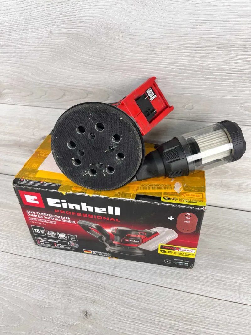 Шліфмашина Einhell X-Change TP-RS 18/32 Li BL - Solo без аку і зарядки — фото 7