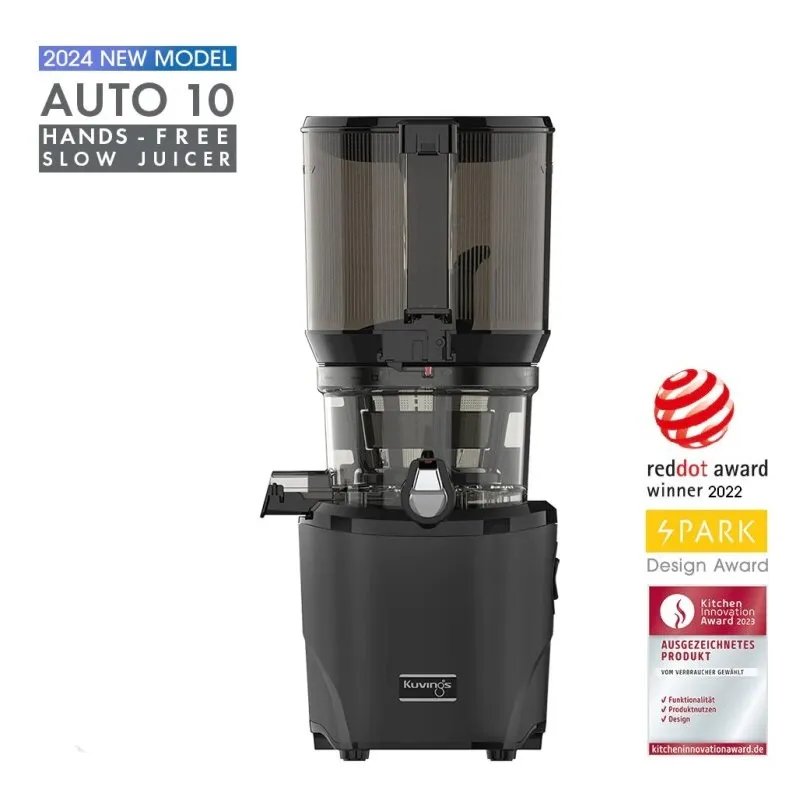 Шнековий соковитискач Kuvings Auto10 Black — фото 3