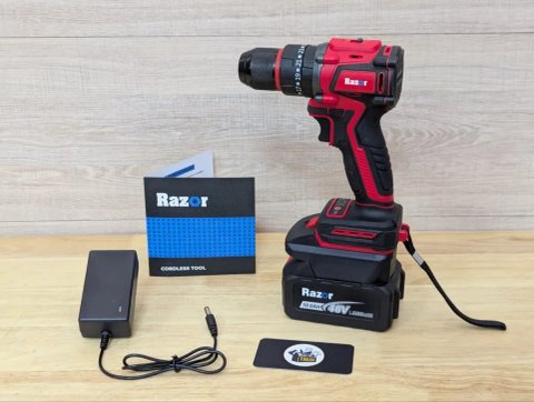 Шуруповерт Razor +4.0Ah акб +з.у Режим Удару Бесщеточный двигатель