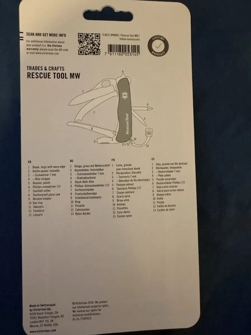 Швейцарський ніж Victorinox Rescue Tool — фото 2