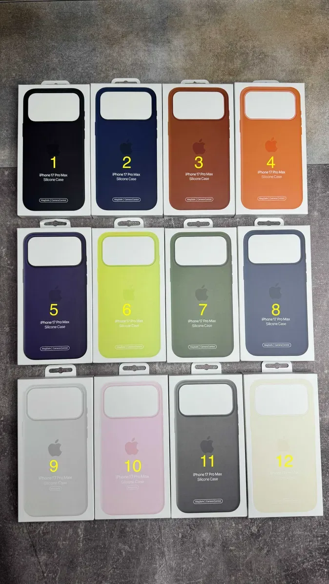 Silicone Case MagSafe iPhone 17 Pro Max | Camera Control | Animation | Силіконовий чохол Силиконовый чехол анимация | з мікрофіброю з кнопкою — фото 6