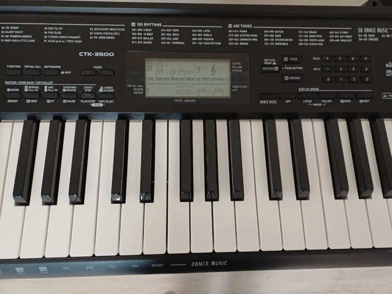 Синтезатор Casio CTK-3500!!! Динамічна модель + Подарунки. — фото 3
