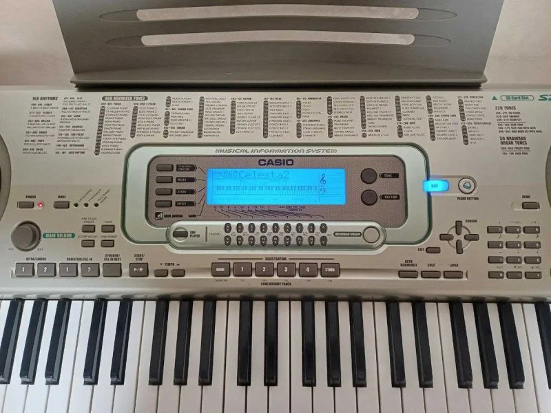 Синтезатор Casio WK-3300, 76 клавіш, цифрове піаніно !!! — фото 3