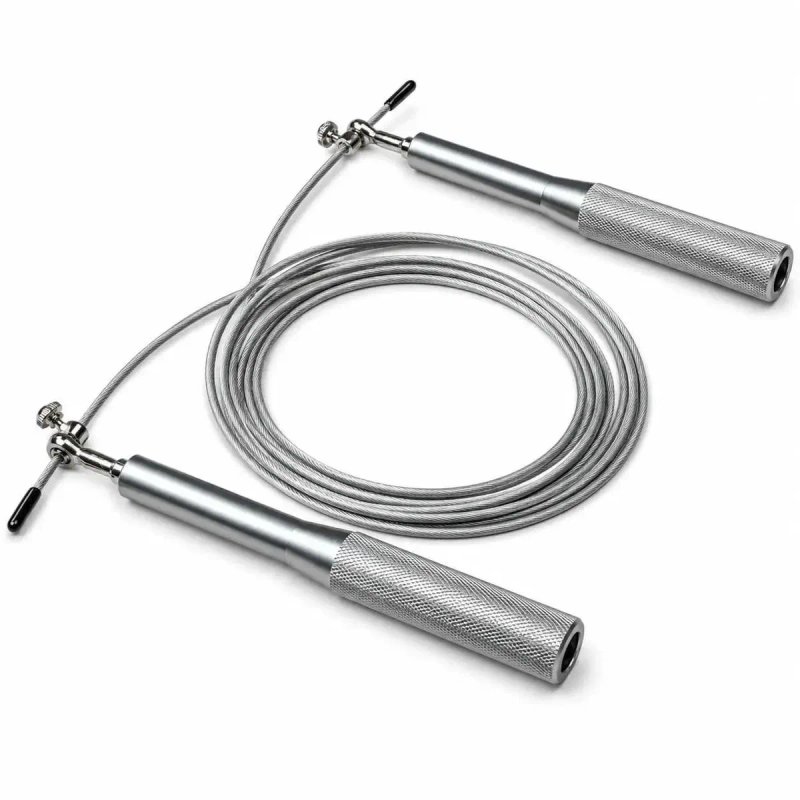 Скакалка швидкісна MuvNext Jump Rope Silver — фото 4