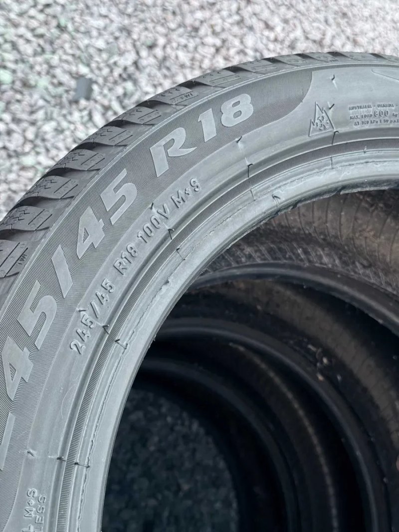 ‼️Склад бу коліс 245 45 18 pirelli sottozero 3 зима резина колеса шини автошини — фото 5